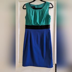 Sleeveless shift dress